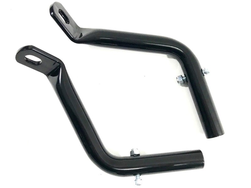 Black 2009-2013 Eliminate Guards Saddlebag Guard Eliminator Support Brackets Harley Davidson Touring like Electra Street Glide Road King Ultra Classic Limited CVO 90881-09A 2011 Saddle bag Support Kit